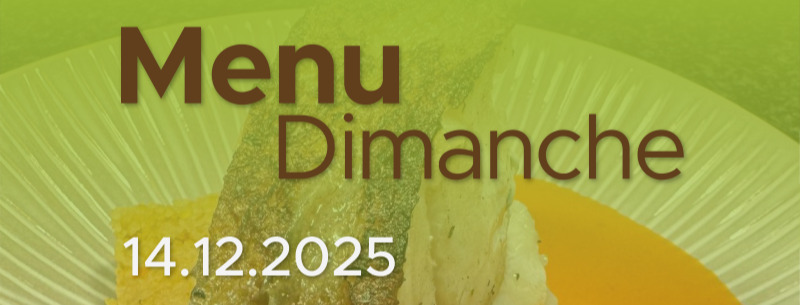 Menu du Dimanche Menu du Dimanche