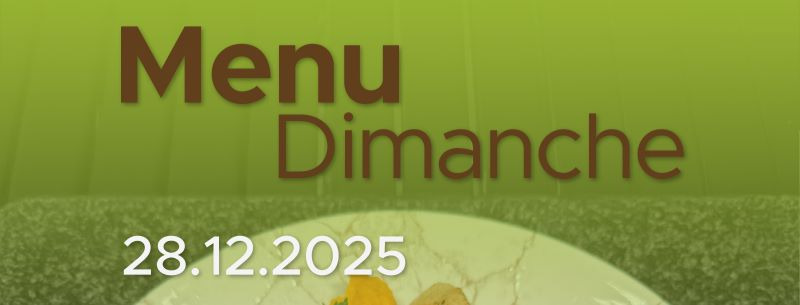 Menu du Dimanche