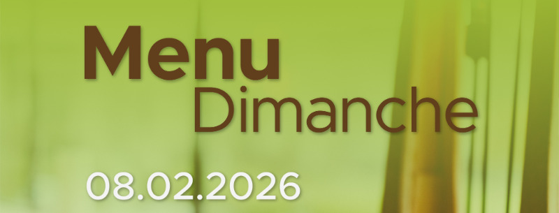 Menu du Dimanche