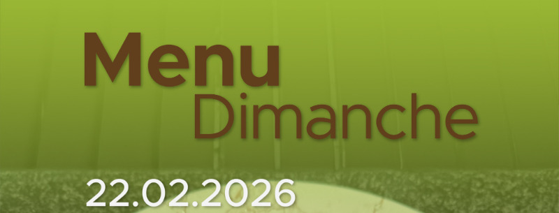 Menu du Dimanche