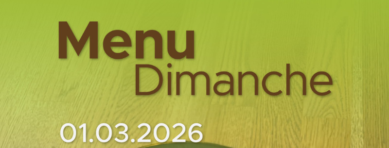 Menu du Dimanche