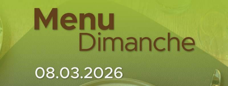 Menu du Dimanche