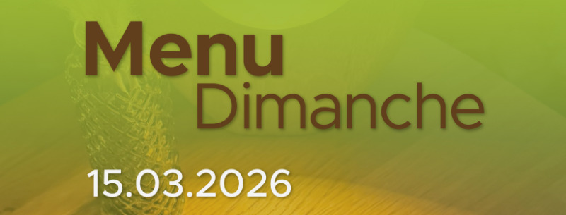 Menu du Dimanche