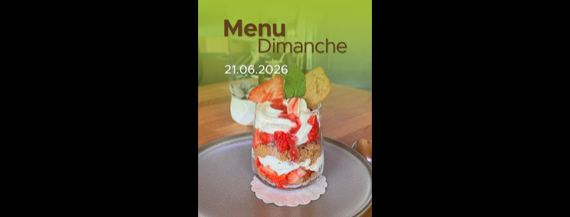 Menu du Dimanche