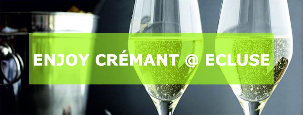 Enjoy Crémant @ Ecluse / currently not available