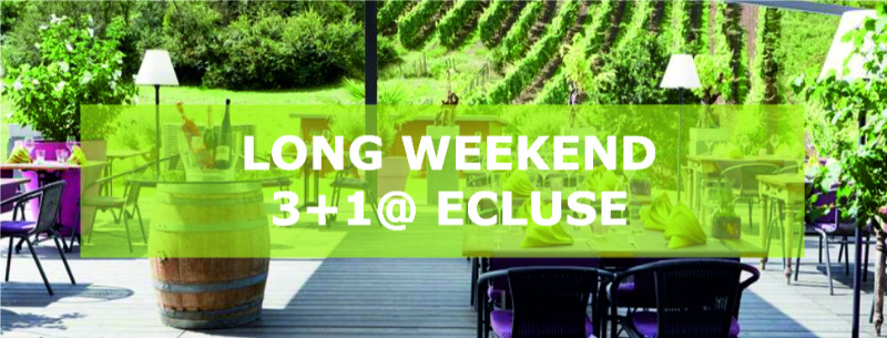 Long weekend 3+1 @ Ecluse